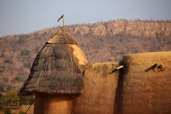 Takienta Tamberma et montagne de l'Atakora