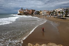 Sitges plage