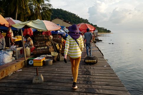 Pêcheurs de crabe - Kampot