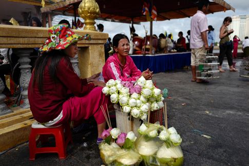 Marché aux offrandes